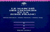 LE MARCHE DES CHANGES ET LA ZONE FRANC