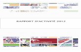 RAPPORT D’ACTIVITÉ 2012 - AUTB