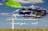 Thème 2 : Enjeux planétaires contemporains : énergie, sol