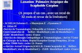 Luxation Palmaire Atypique du Scaphoïde Carpien Ê (A ...