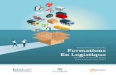 Programme & agenda Formations En Logistique