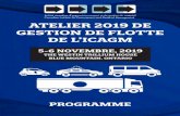 ATELIER 2019 DE GESTION DE FLOTTE DE L’ICAGM