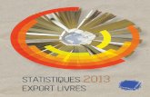 STATISTIQUES 2013 EXPORT LIVRES - Bienvenue sur le site de ...