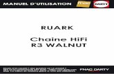 RUARK Chaine HiFi R3 WALNUT - fc.darty.com