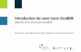Introduction du user room GeoBIM - bauen-digital.ch