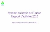 Syndicat du bassin de l’Oudon Rapport d’activités 2020