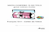 Français 10-4 Coffre à outils pour mieux écrire