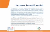Le parc locatif social (RPLS)