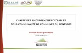 CHARTE DES AMÉNAGEMENTS CYCLABLES DE LA COMMUNAUTÉ …