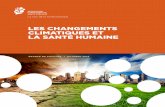 LES CHANGEMENTS CLIMATIQUES ET LA SANTÉ HUMAINE