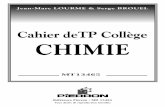 Cahier deTP Collège CHIMIE - Expert en équipement ...