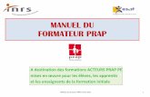 MANUEL DU FORMATEUR PRAP - ac-nice.fr