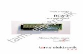 Afficheur RailCom RCA-1 - Tams Elektronik