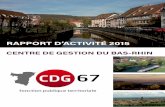 RAPPORT D’ACTIVITÉ 2015 - Communauté de Commune de ...