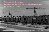 Textes et images du grand ensemble de Sarcelles 1954-1976