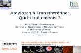 Amyloses à Transthyrétine: Quels traitements