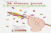 MANIFESTE 26 thèses pour L’ÉCOSOCIALISME - Le Parti de ...