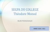 SEGPA DU COLLEGE Théodore Monod