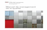 Manuel de management de la qualité - Lausanne