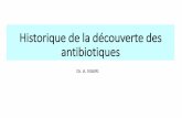 Historique de la découverte des antibiotiques