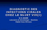 DIAGNOSTIC DES INFECTIONS VIRALES CHEZ LE SUJET VIH(+)