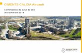 CIMENTS CALCIA Airvault - Ministère de la Transition ...