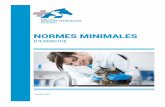 Normes minimales exercice Janvier 2019 - OMVQ