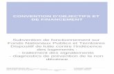 CONVENTION D'OBJECTIFS ET DE FINANCEMENT