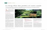 Le Feng Shui des jardins et notre santé