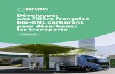 Développer une filière française bio-GNL carburant pour ...