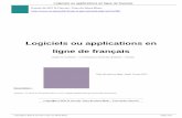 Logiciels ou applications en ligne de français