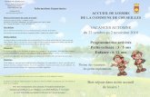 ACCUEIL DE LOISIRS DE LA COMMUNE DE CRUSEILLES