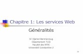 Chapitre 1: Les services Web Généralités