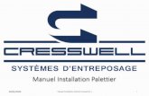 Manuel Installation Palettier - Cresswell Industries