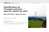 Planification de l'énergie éolienne dans le canton du Jura