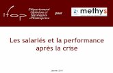 Les salariés et la performance après la crise