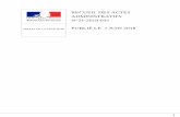 RECUEIL DES ACTES ADMINISTRATIFS N°21-2018-035 PRÉFET DE ...