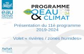 Présentation du 11è programme 2019-2024 Volet « rivières ...
