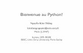 Bienvenue au Python! - IBISC