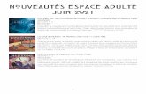 Nouveautés Espace Adulte juin 2021 - Persan