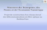 Ministère des Transports, des Postes et de l’Economie ...