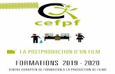 FORMATIONS 2019 - 2020