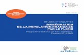 IMPRÉGNATION DE LA POPULATION FRANÇAISE P AR LE P LOMB
