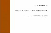 Bible Nouveau testament - TousVosLivres.com