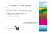 Conjoncture Fruits & Légumes - FranceAgriMer