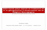 à la géographie industrielles de la Région Bourgogne