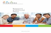 Rapport d’activité 2013 - Ircantec