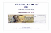 sogefinumis catalogue 39 papier monnaie 2014