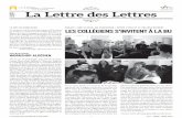 La Lettre des Lettres n9 V0 - Université de Franche-Comté