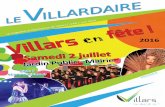 s / n°69 / juin 2016 - villars.fr